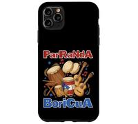 ParRaNdA Boricua Fiesta de Música Navideña Puertorriqueña Carcasa para iPhone 11 Pro MAX