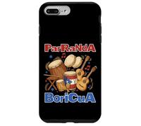 ParRaNdA Boricua Fiesta de Música Navideña Puertorriqueña Carcasa para iPhone 7 Plus/8 Plus