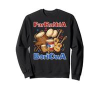 ParRaNdA Boricua Fiesta de Música Navideña Puertorriqueña Sudadera