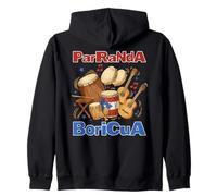 ParRaNdA Boricua Puerto Rican Christmas Music Holiday Sudadera con Capucha