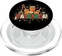 ¡Parranda! Música Navideña Puertorriqueña Congas & Bombas Tambores PopSockets PopGrip para MagSafe
