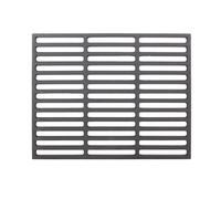 Parrilla 45 X 35CM Rost Grillgitter BBQ Hierro Fundido Esmaltado Placa Anguloso