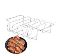 Parrilla acanalada para barbacoa, accesorio para carne, apto para