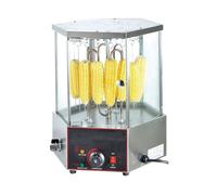 Parrilla automática con control de temperatura y ventana visual para asar perfectamente maíz, carne y aves de corral