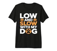 Parrilla Baja y Lenta con mi Perro Camiseta Premium