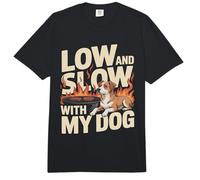 Parrilla Baja y Lenta con mi Perro Comfort Colors Adult Heavyweight T-Shirt