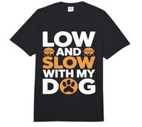 Parrilla Baja y Lenta con mi Perro Comfort Colors Adult Heavyweight T-Shirt