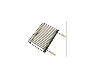 Parrilla barbacoa IMEX EL ZORRO inox. 60x41cm. 71625