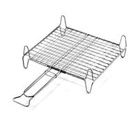 Parrilla Barbacoa Ompagrill A13540 Red Doble Con Pies