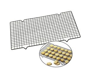 Parrilla Barbacoa Stainless Steel BBQ Bread Cake Cooling Rack Drip Dry Grid Baking Pan Household Tools Kitchen Accessories para camping(L)
