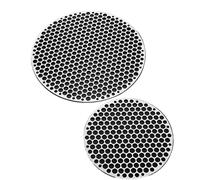 Parrilla Barbacoa Stainless Steel Round Grill Net BBQ Mat Roast Carbon Furnace Steam Nets Rack Iron Tool Non-stick Grid para camping(18CM)