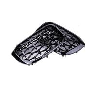 Parrilla Carreras Con Borde De Diamante Y Diseño Meteor Para X3 G01 G08 X4 G02 2018 2019 2020 2021 Parrillas Delanteras Tipo Riñón(Titanium Black)