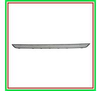 Parrilla Central Parachoques Delantero-Negro Mercedes Ml (W163)-(Año 2002-2005)