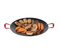 Parrilla coreana - Parrilla antiadherente versátil circular, parrilla coreana para barbacoa - Sartén redonda para interiores, parrilla coreana con asa para camping, portón trasero