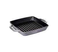 Parrilla Cuadrado 28 cm Staub Hierro fundido 40511-684-0 Gris grafito