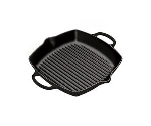 Parrilla Cuadrado 30 cm Le Creuset Signature Hierro fundido 20200300000422 Negro Mate