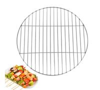 Parrilla de acero inoxidable - Accesorios para barbacoa portátil, parrillas redondas | Parrilla para barbacoa, parrilla de carbón vegetal, parrilla redonda portátil de acero inoxidable, parrilla para