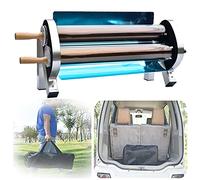 Parrilla De Barbacoa Horno De Estufa De Acero Inoxidable,Cocina De Barbacoa Solar Portátil,Cocina Solar De Gran Capacidad De 2,6 L,Calor De Concentración Al Vacío De 360°,para Acampar En Picnic Al Ai