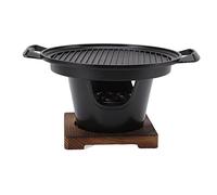Parrilla de Barbacoa Pequeña, Parrilla de Mesa Portátil Sin Humo de Aleación de Aluminio, Parrilla Hibachi Coreana para Uso en Interiores Y Exteriores