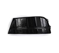 Parrilla de bisel luz antiniebla L/R compatible con AUDI A3 8V S-LINE SEDAN SPORTBACK CONVERTIBLE 17-19 Reemplace la cubierta rejilla del parachoques delantero(Right)