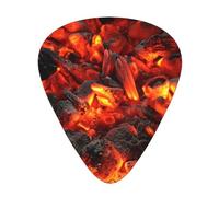 Parrilla de carbón para guitarra acústica (12 púas). Púas esenciales para guitarra eléctrica, gruesas y finas, para estudiantes (0,46, 0,96 y 0,71 mm).