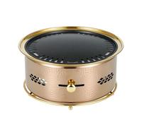 Parrilla de carbón, parrilla de barbacoa interior, estufa de carbón portátil, parrilla de barbacoa de mesa antiadherente, parrilla de barbacoa coreana for el hogar, cocina al aire libre, camping, coci