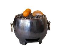 Parrilla de carbón, parrilla de barbacoa interior, estufa de parrilla de carbón pequeña de mesa for interiores y exteriores, estufa for preparar té, mini estufa de calefacción, parrilla ahumadora port