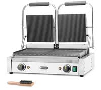 Parrilla de contacto con ranuras dobles 3600W - Hendi 263709