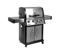 Parrilla de Gas Yato YG-20013 17500W 4 Zonas Carro Negro/Plata