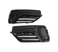 Parrilla de luz antiniebla delantera para Volvo Xc90 2016 a 2019 negro ABS plástico niebla lámpara marco cubierta izquierda derecha reemplazo coche exterior cuerpo partes accesorios