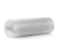 Parrilla de Malla de Coche, 3x6 mm Aleación de Aluminio Parrilla de Coche Malla Hoja Rejilla Cuerpo Parachoques Rhombic Grill Universal