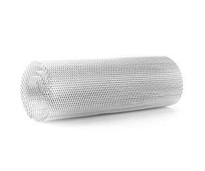 Parrilla de Malla de Coche, 3x6 mm Aleación de Aluminio Parrilla de Coche Malla Hoja Rejilla Cuerpo Parachoques Rhombic Grill Universal