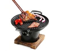 Parrilla de Mesa sin Humo de Hierro Fundido para una Persona