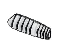 Parrilla de parachoques delantero con emblema negro compatible con Ghibli 2017-2021 pieza de repuesto 670011097(XS)