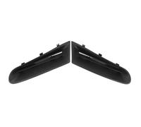 Parrilla de parachoques delantero de coche compatible con Renault MK3 2005-2009, luz antiniebla, rejilla de ventilación abierta, entrada Guardabarros Decoración Lateral(1Pair)