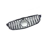 Parrilla De Parachoques Delantero Para Coche Tuning Para C W205 C205 Coupé S205 C43 Años 2014 A 2022 Como Para C180 C200 C250 C300 Y C260(14-18Silver With Cam)
