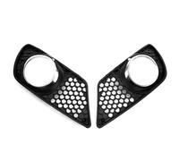 Parrilla de parachoques Par de parrillas antiniebla para parachoques delantero, compatibles con Mercedes Benz Clase C W204 2008-2010 A2048850353 A2048850253. rejilla del radiador del automóvil