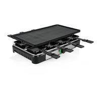 Parrilla de raclette TRISTAR RA-2748 8 personas 1400 W Negro Rectangular 420 x 230 mm Giratorio
