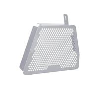 Parrilla de Radiador Cubierta Compatible con Victory Cruiser, Hammer, Vegas 8 Ball King Pin, protector de radiador de motocicleta, protector de enfriador de aceite.(D silver)