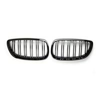 Parrilla De Riñón De Parachoques Delantero Compatible Con E92 E93 M3 2006-2009 Pieza Repuesto Rejillas Carreras De Doble Línea Negra Brillante Rejilla Frontal