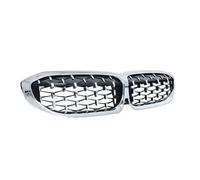 Parrilla Defensa Delantera Para Serie 3 G20 G21 G28 2019-2021, Parrilla Delantera Tipo Riñón De Diamante Estilo Meteorito, Accesorios Para Coche