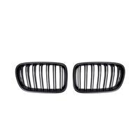 Parrilla Defensa Delantera Para X3 F25 2010 2011 2012 2013, Rejilla Delantera De Riñón Doble 1 Par Carreras, Doble Listón Línea, Repuesto De Parachoques