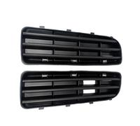 Parrilla del parachoques delantero Para Skoda Para Octavia A4 MK1 2001-2008 2009 2010 2011 Paragolpes Delantero Luz Antiniebla Cubierta Tapa Rejilla 1U0807367B 1U0807368B(1 izquierda y 1 derecha)