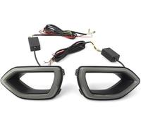 Parrilla del parachoques delantero Rejilla delantera para radiador para Dodge para Charger para SRT 2015, 2016, 2017, 2018 y 2019 (2 unidades)