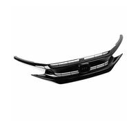 Parrilla del radiador delantero Para Civic 10th 2016 2017 2018 Coupe Sedan Parrilla Delantera Parrillas Carreras Parachoques Superior Automóvil Capó Divisor Spoiler Malla