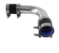 Parrilla Delantera Abrazadera Acoplamiento Manguera Silicona Para Turbo Carreras 90 Grados Alto Flujo 51 63 Y 76 Mm Tubo Admisión De Aire Frío. Rejilla delantera(63mm 90 black)