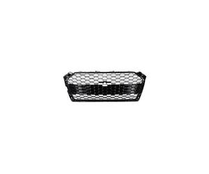 Parrilla Delantera AM Carparts Wabendesign Negro Brillante Para Audi A5 F5