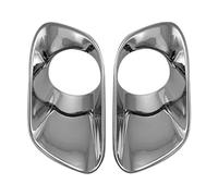 Parrilla Delantera Antiniebla Embellecedor De Luz Antiniebla Delantera Cromada ABS Para Cherokee 2014-2018 Marco Decorativo Para Luz Antiniebla