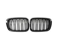 Parrilla delantera coche Parachoques Delantero De Coche Parrilla Riñón Parrillas Carreras Negras Brillantes Para Serie 3 E46 4 Puertas 4D 4DR Estilo 1998-2001 Rejillas