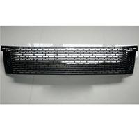 parrilla delantera coche Parrilla Delantera Para Ranger T6 Para Wildtrak TXL 2012 2013 2014 2015 ABS Parrillas De Parachoques Delantero Rejillas Carreras Malla Rejillas delanteras(No Light Black)